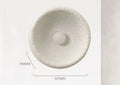 Japanese minimalist wall lamp with round resin shade in 20cm, 26cm or 32cm diameter sizes
