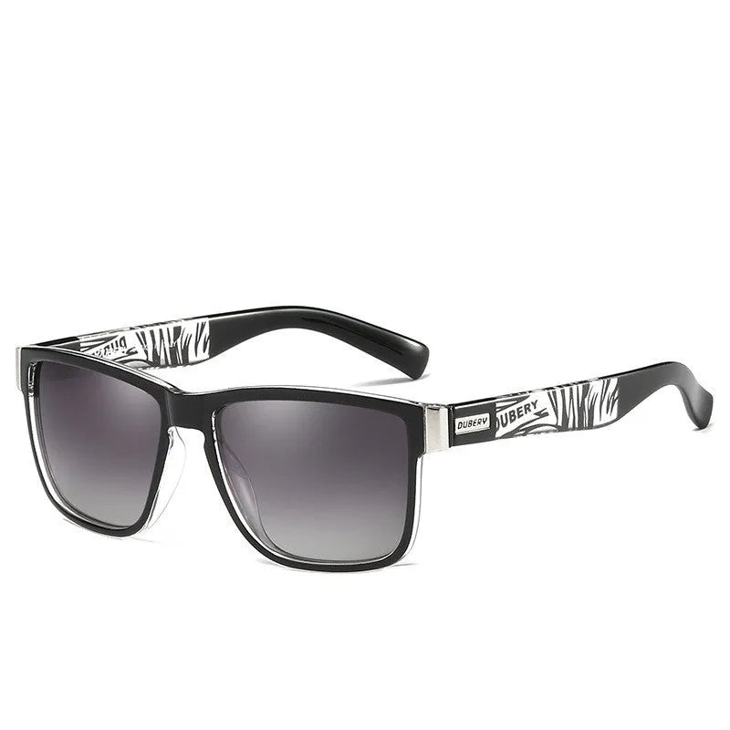 D518 polarized sports sunglasses with TAC lens and PC frame, shown in one of eight style options