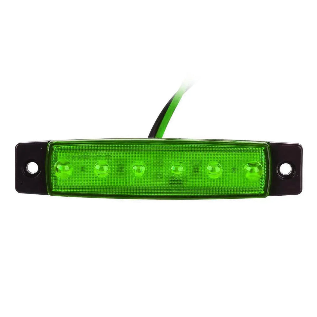 W-SMD model PVC truck trailer side warning light in five colour options red yellow white blue green