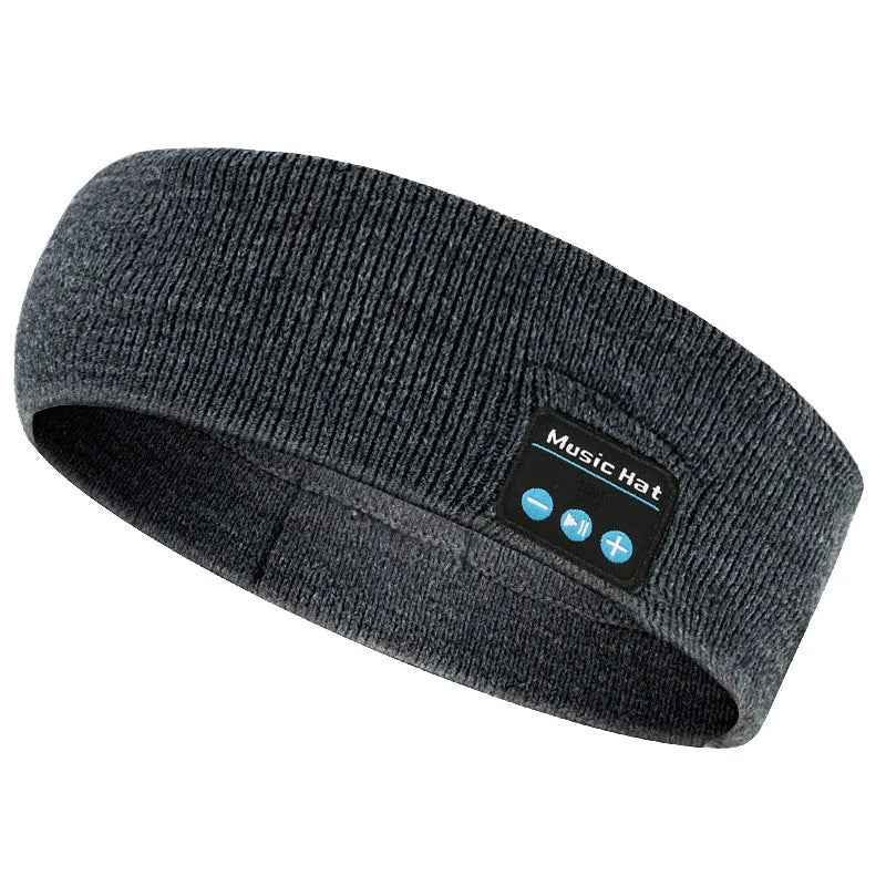 Bluetooth 5.4 audio headband with integrated eye mask in three colour options