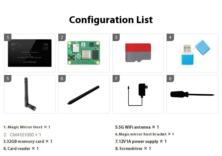 13.3-inch integrated computer voice assistant touch display with Raspberry Pi CM4 control