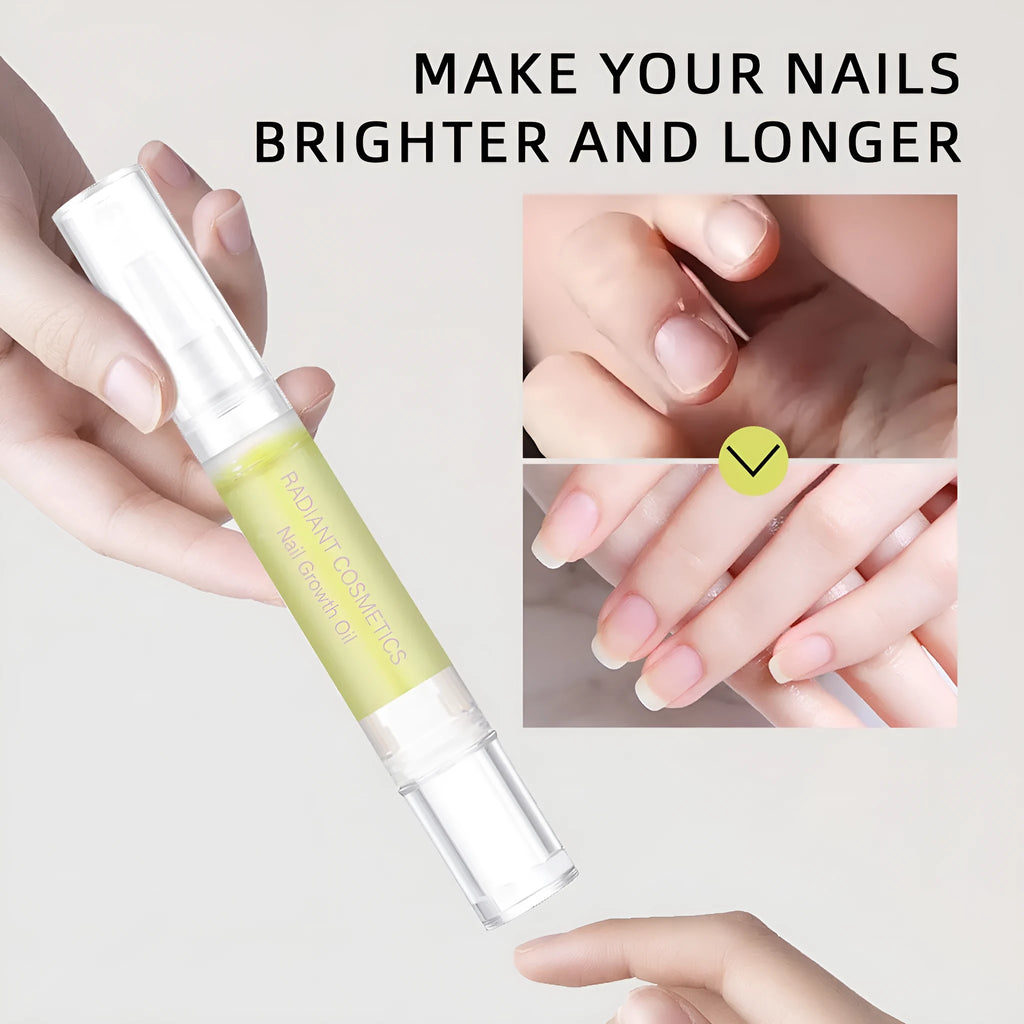 3ml nail growth treatment oil pen for cuticle nourishment and moisturising.