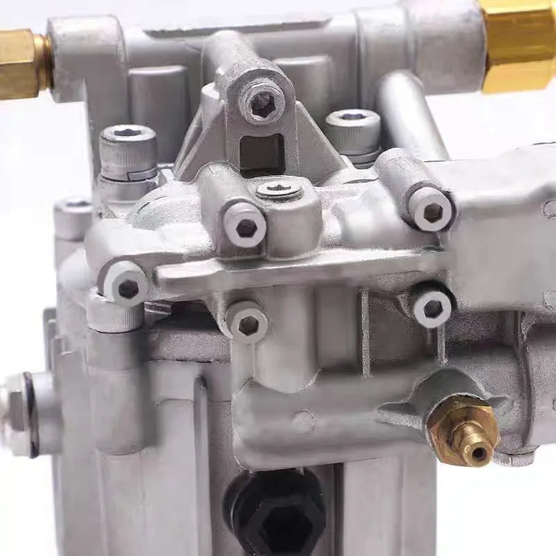 P170 swash plate aluminium pump with perpendicular shaft for high-pressure cleaning equipment