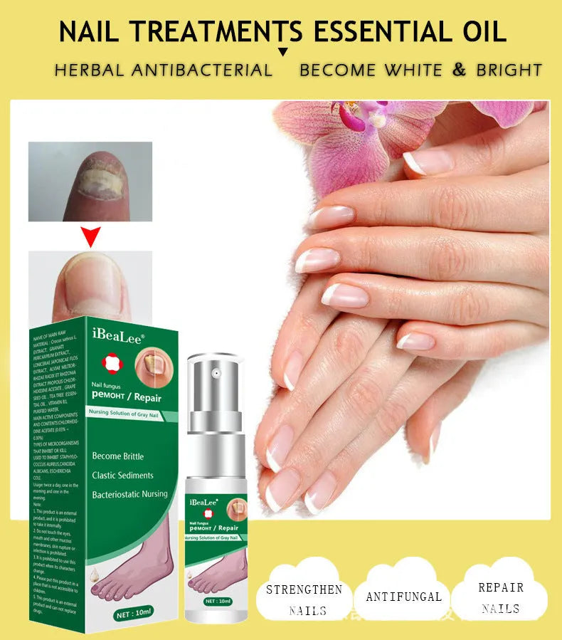 Jiagou whitening nail antibacterial liquid 10ml for foot care