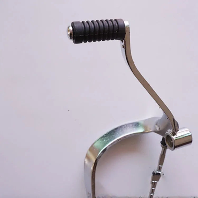 Black metal motorcycle gear lever body for GS125 showing 300mm length and teeth detail