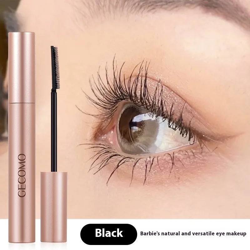Black mascara 8g tube for women, natural curly long eye makeup, compact 14cm cosmetic