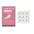Box of 9 mild acne patches for desalting pimples and closed comedones.