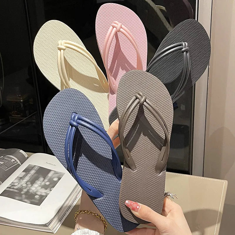 Men's casual flip flops with PVC toe-covering design and injection moulded soles in multiple colour options