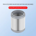 Simple style desktop air purifier with USB cable for small room and office use.