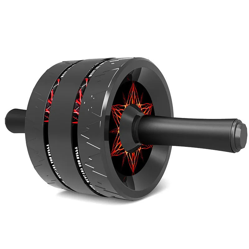 Abdominal exercise wheel in a choice of flame red, flame blue, red and black, or three thorn red colours.