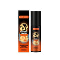 Men's Fruit Fragrance Care Spray 100ml body mist bottle with citrus and mango scent on white background