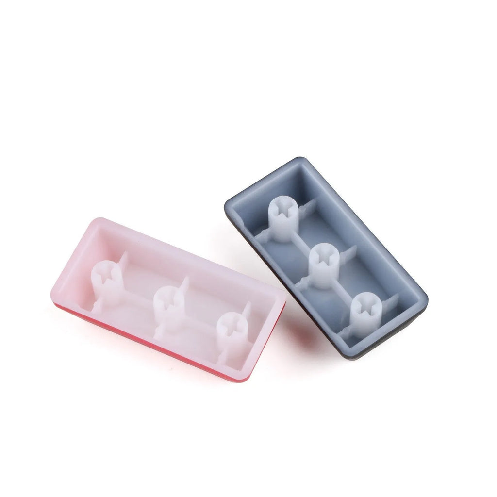 Transparent safety evacuation keycap with emergency exit symbol for mechanical keyboards