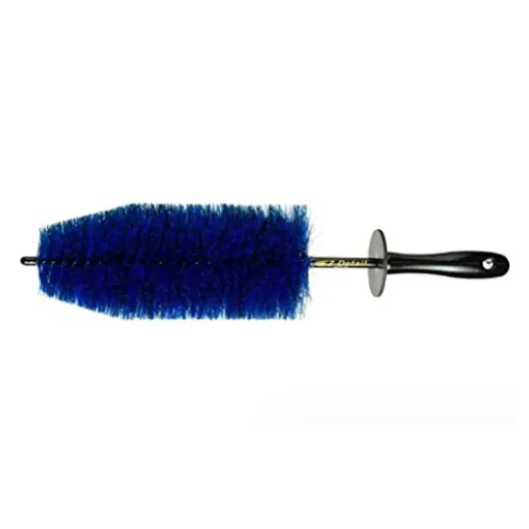Blue car cleaning brush for wheel hub, tire, and engine compartment, 45cm 42cm 36cm sizes