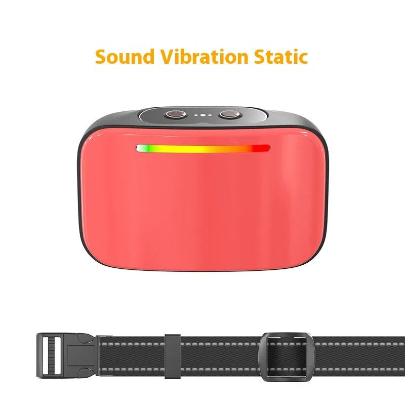 Automatic voice control bark stopper plastic dual mode 4-speed sensitivity dog training device
