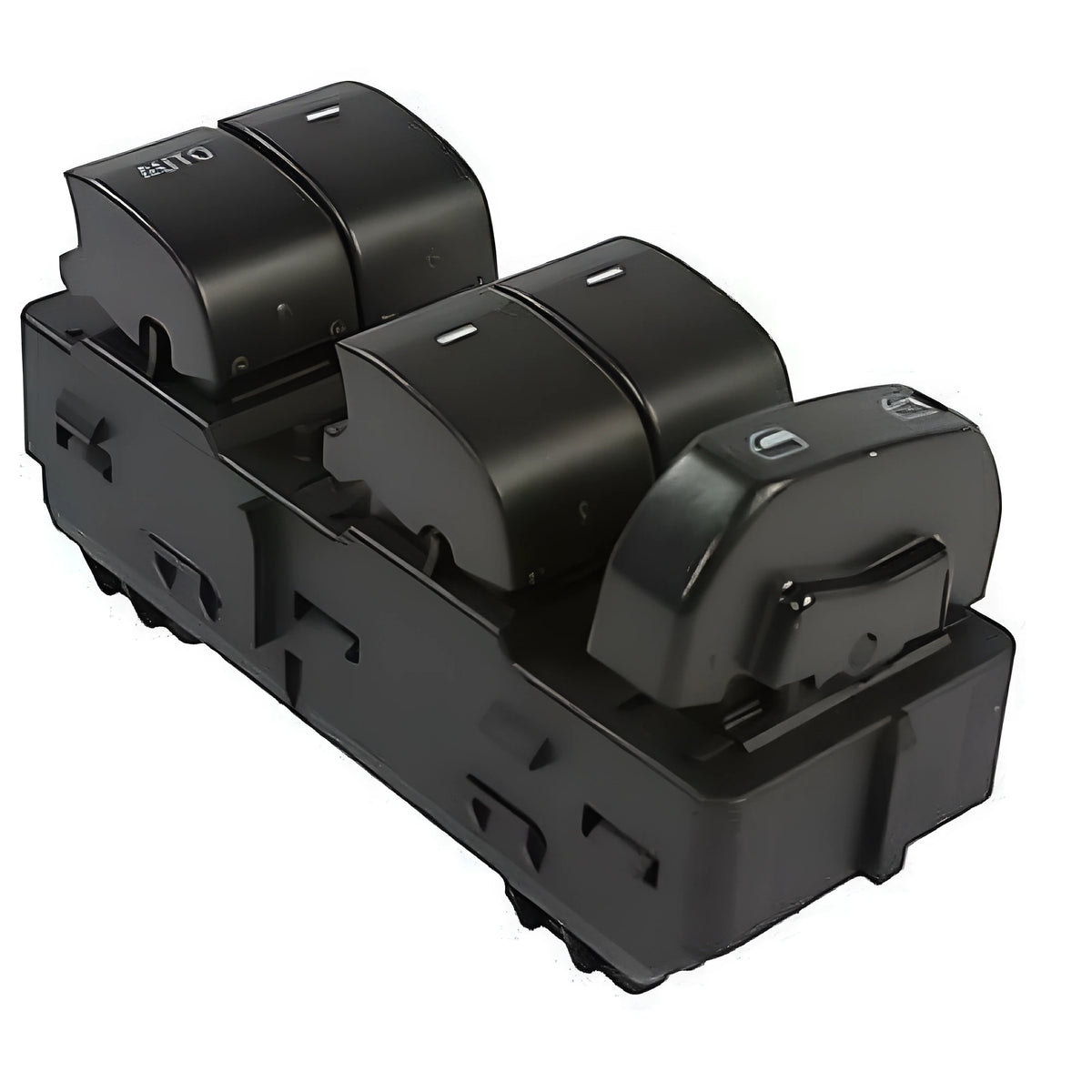 Black Ford electric window regulator switch with BT4Z-14529-AA part number for power window control