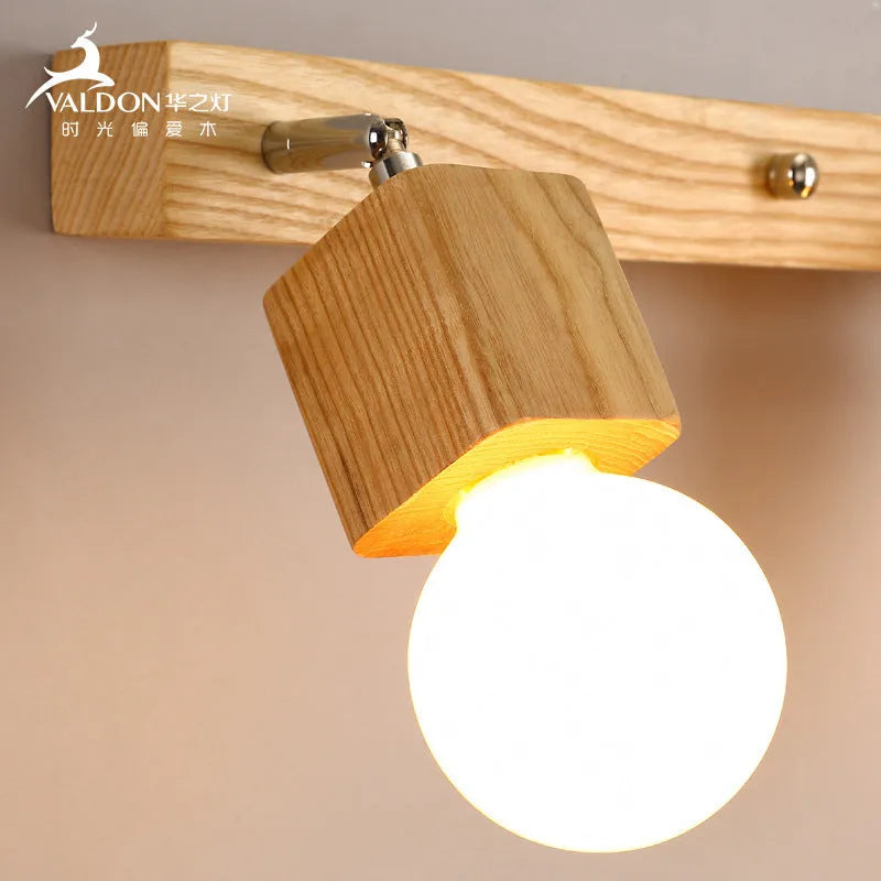 24cm diameter mirror cabinet LED wall lamp for bedroom installation with multiple light colour options