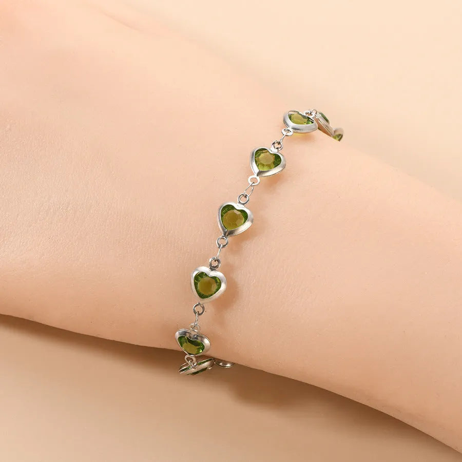 Devil's Eye stainless steel bracelet with geometric design and electroplated colour options