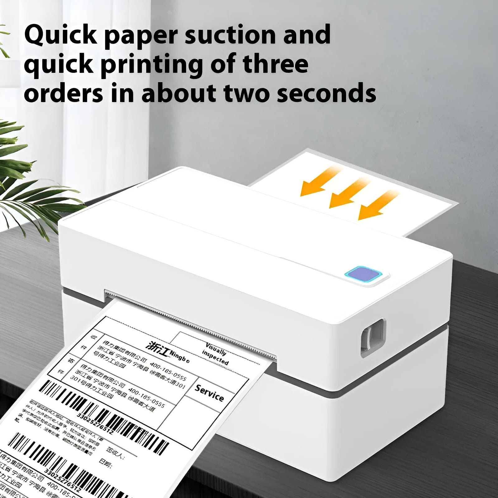 FlashLabel thermal express order label printer with USB connection for shipping labels