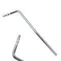 Direct plug-in guitar tremolo arm in black, blue, gold, and silver chrome finishes.