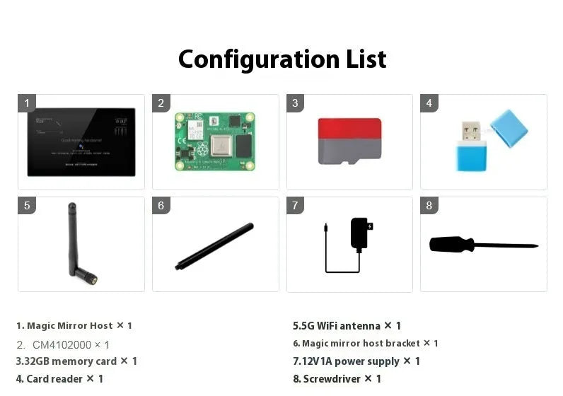 13.3-inch integrated computer voice assistant touch display with Raspberry Pi CM4 control