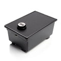 Black car armrest safe storage box for Toyota RAV4 and Wildlander 2020-2021, 20.5x13.4x9cm, ABS plastic and PU leather