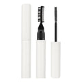 Eyebrow gel with brush applicator for natural brow shaping in white or pink colour options