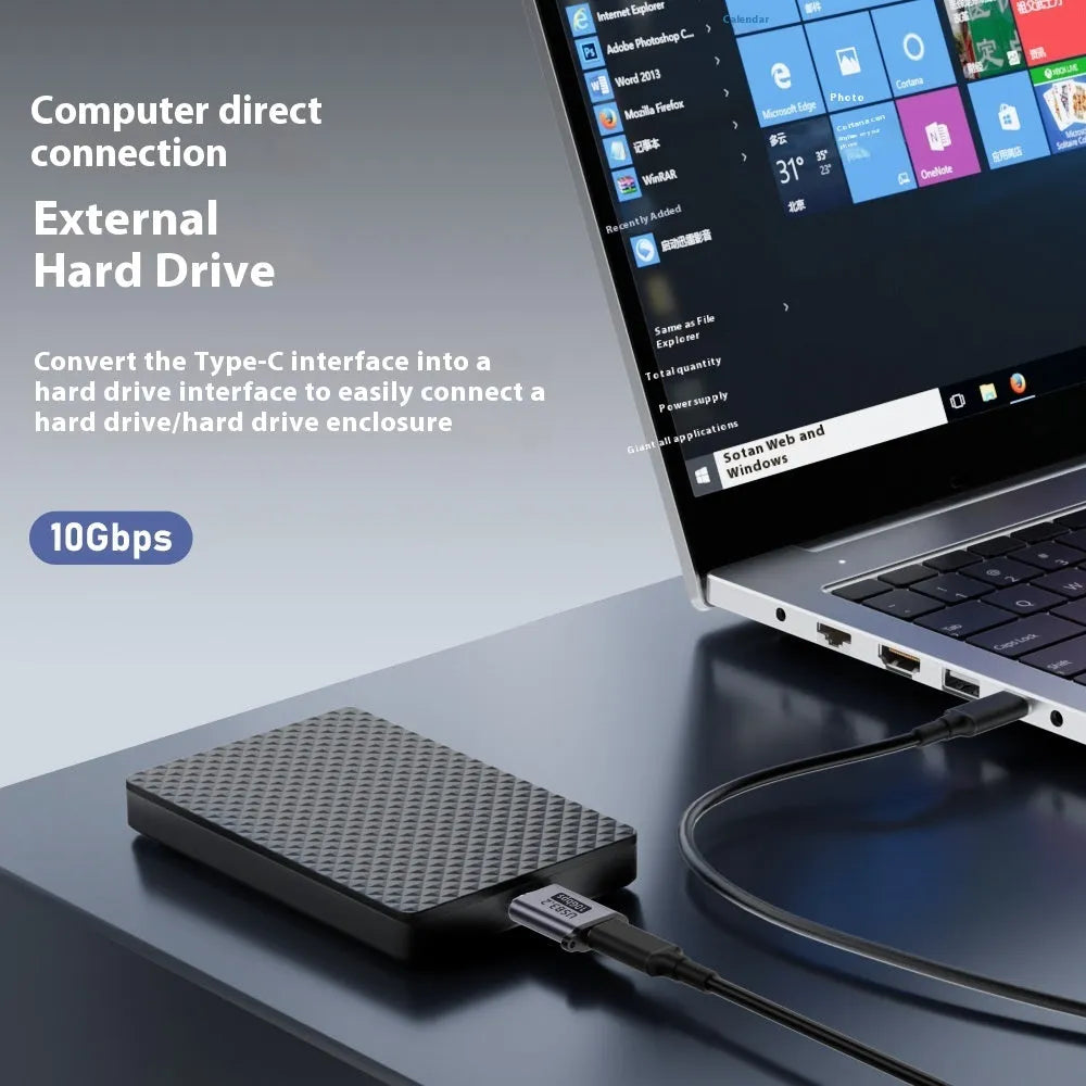 Micro B adapter converter showing USB-C to Micro B and USB to Micro B connections for charging and data transfer