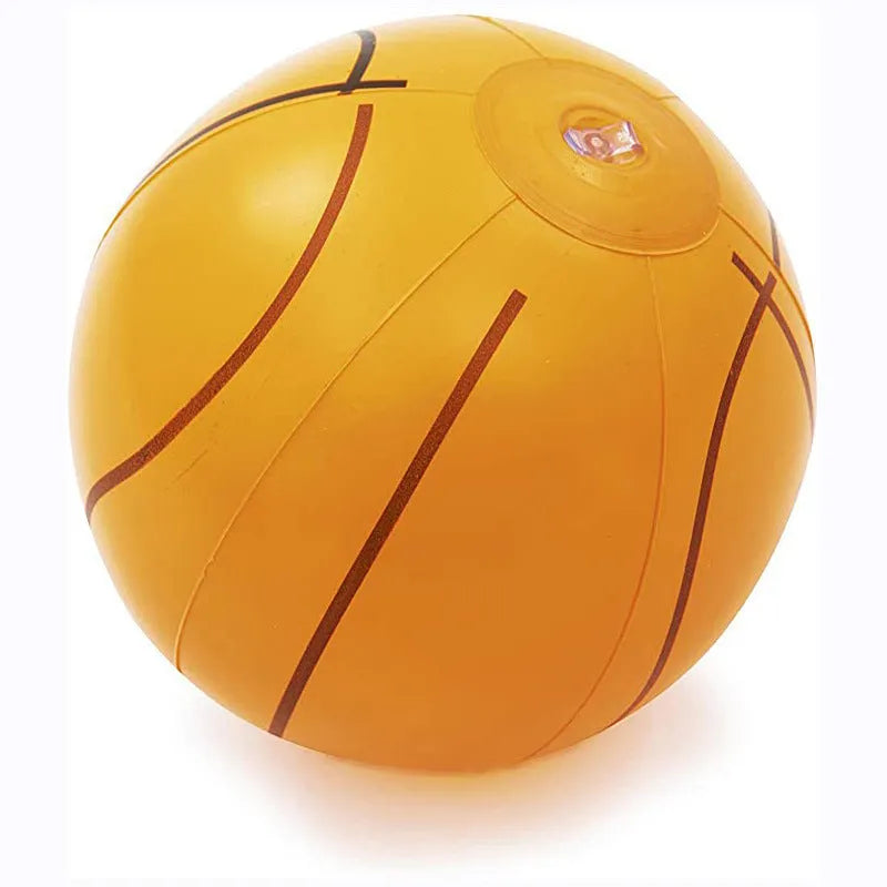 Inflatable basketball hoop in PVC for water shooting game, 61cm size with three rings and basketball