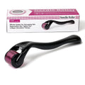 Titanium derma roller with 540 needles for facial skin, hair, beard, and body treatment