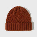 Women's knitted wool winter hat with dome crown in one of six colour options