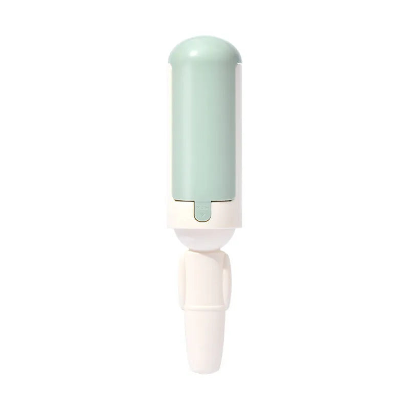 Pet hair remover electrostatic double-sided brush plastic 24.9cm white