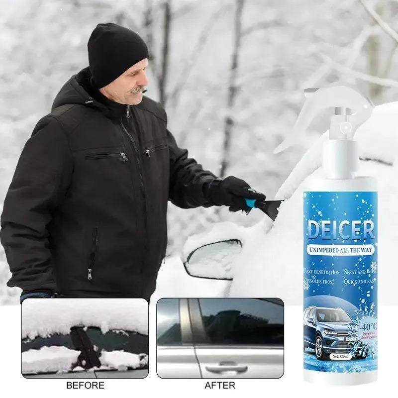 250ml car snow melting deicer glass deicing agent English deicer single pack