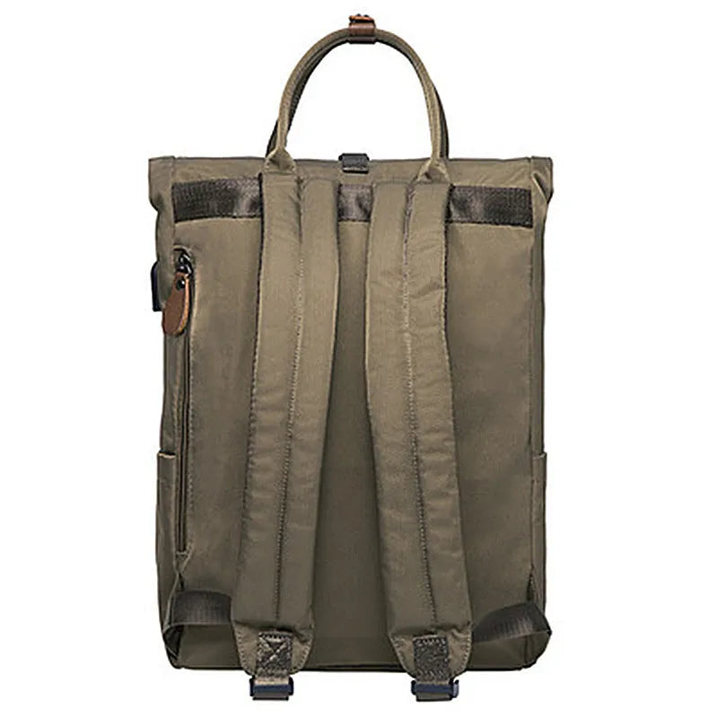 Casual polyester backpack under 20L capacity with black, dark grey and green colour options