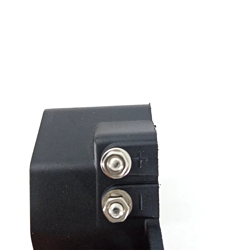 Black GQ-208A reversing horn buzzer for 12-80V electric vehicles with 105dB alarm