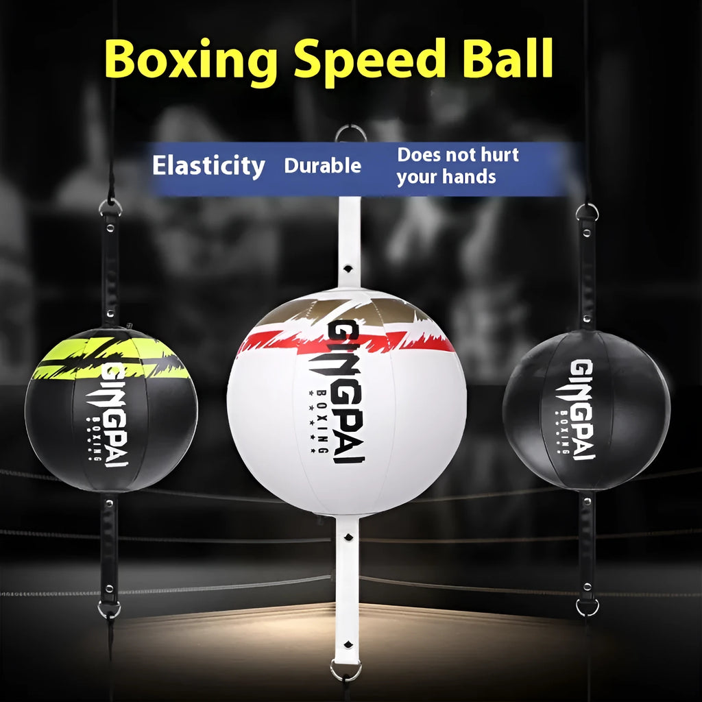 Hanging boxing speed ball training equipment for reaction and dodge drills