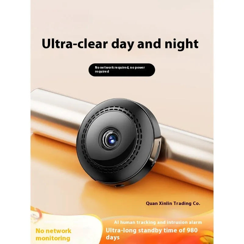Wireless 360 degree panoramic HD night vision security camera with remote monitoring capability