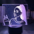 3D acrylic LED night light in European style showing dimensional shade design