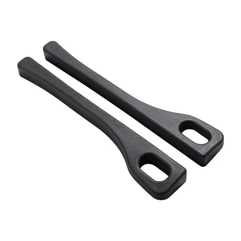 Polyurethane car seat gap filler strip in black colour preventing items falling between seats
