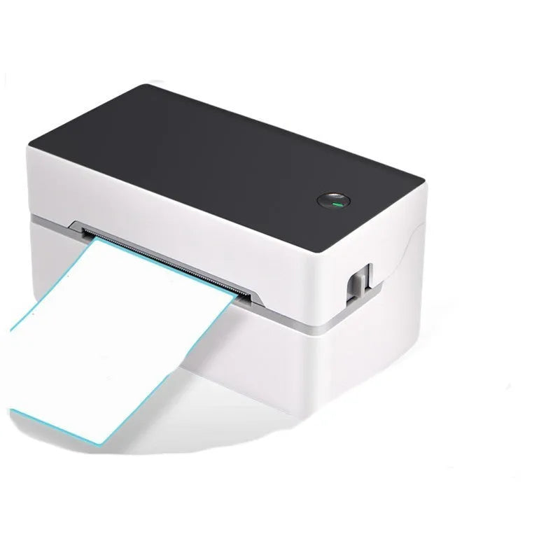Thermal label printer with USB and Bluetooth, 203 dpi, 150mm/s, 16x8x8cm, for barcode and sticker printing