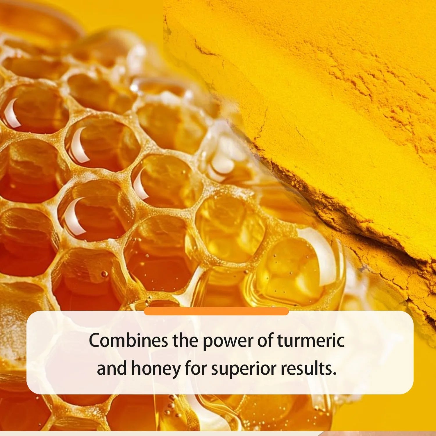 30ml bottle of turmeric honey essential oil with neutral packaging for facial beauty application
