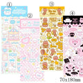 PVC waterproof cartoon style stickers for agenda notebook decoration