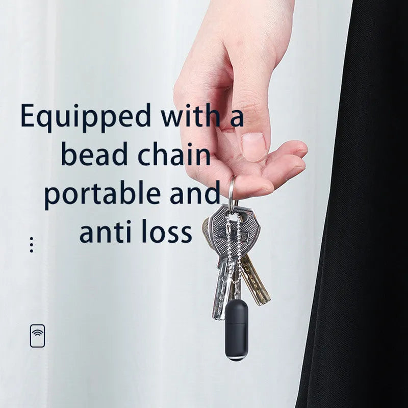 Black capsule infrared remote control emitter for smartphone with Lightning, Type-C, and Micro-USB interfaces