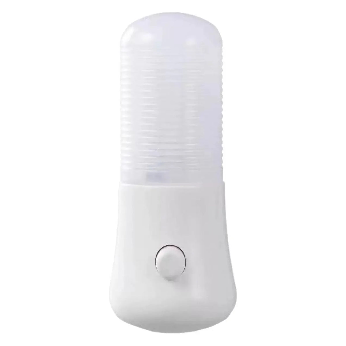 Modern minimalist plug-in night light with square 6.5cm design and dual light options