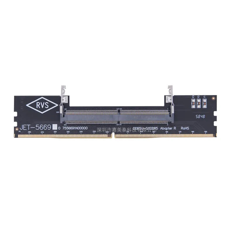 DDR4 laptop to desktop memory adapter card converting SODIMM to DIMM slots