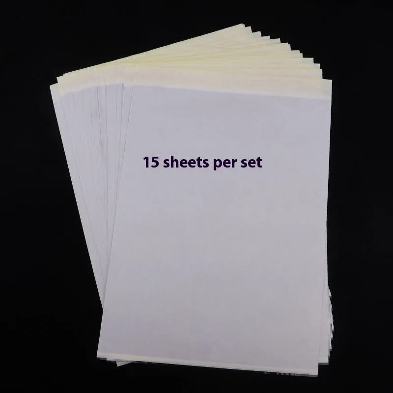 A4 tattoo transfer paper quadruple copy sheets for hand drawing line transfer with paste gel