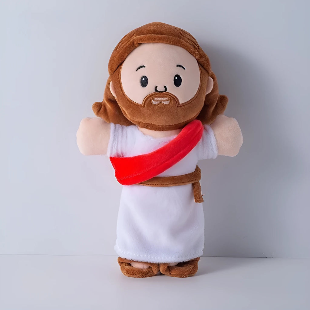 Red plush comforter doll with PP cotton filler, European classical style, available in 25cm and 50cm sizes