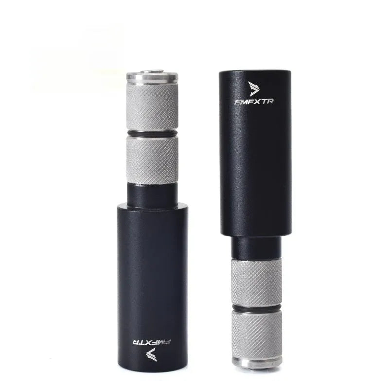Aluminium alloy folding bicycle handlebar extender pair with 15-20mm adjustment range