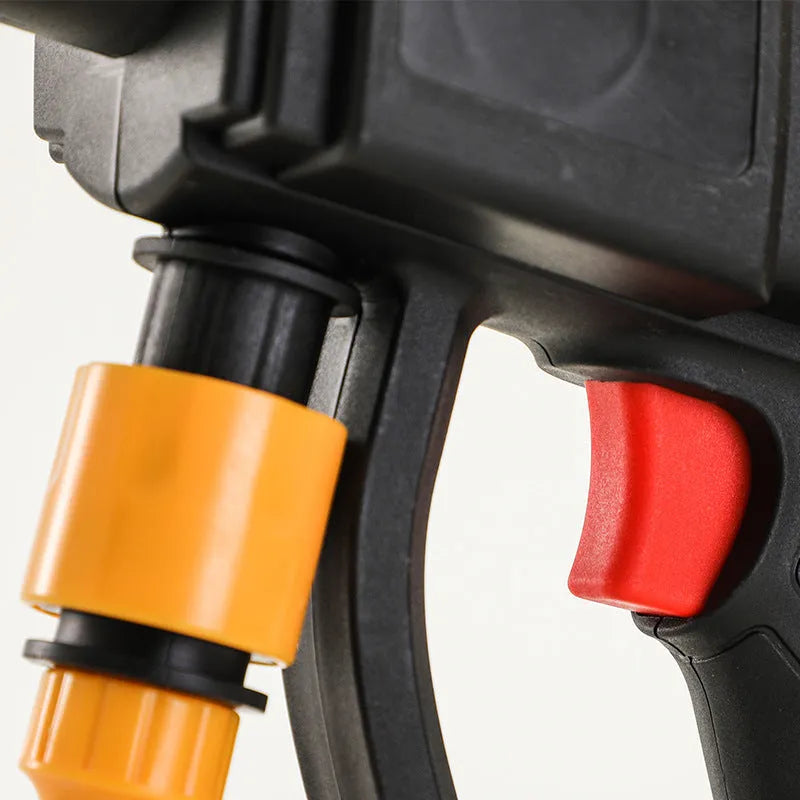 21V cordless car washing machine with battery, charger, and wireless water gun in ABS body, 48 x 30 x 25 cm
