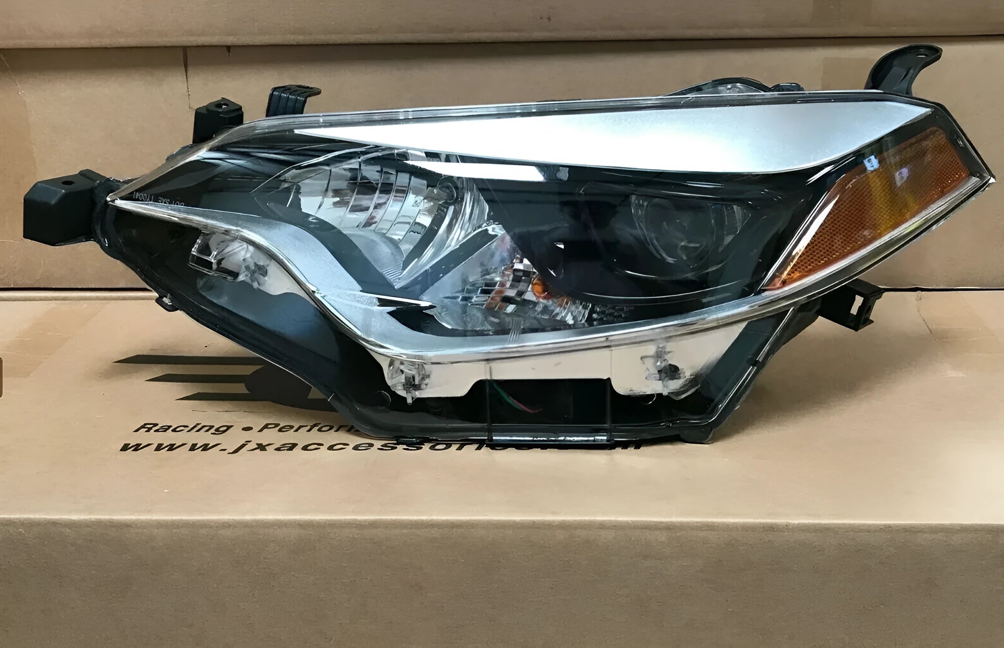 Toyota Corolla passenger side halogen headlight assembly for 2014-2015 models