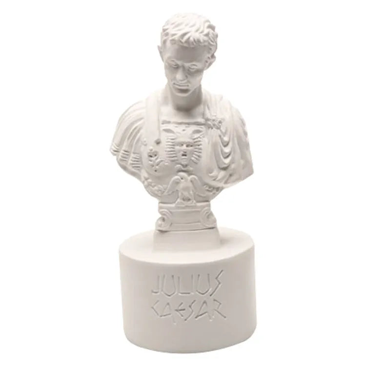 White American character design pen holder for desk organisation